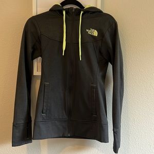 The North face zip up, XS